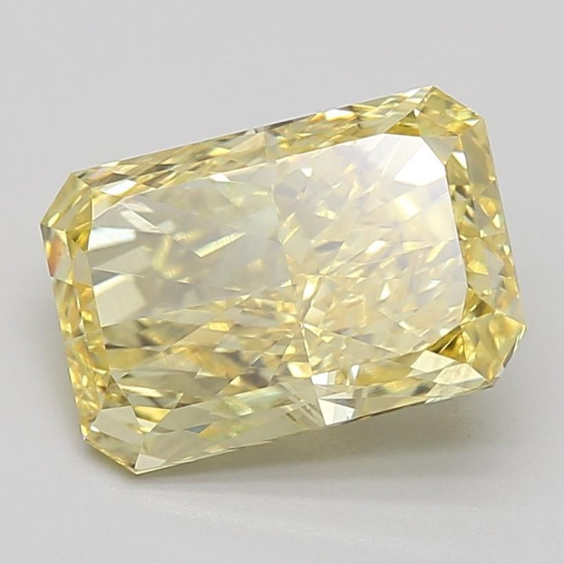 Radiant 3ct Fancy Vivid Yellow VS2 IGI #LG687529175
