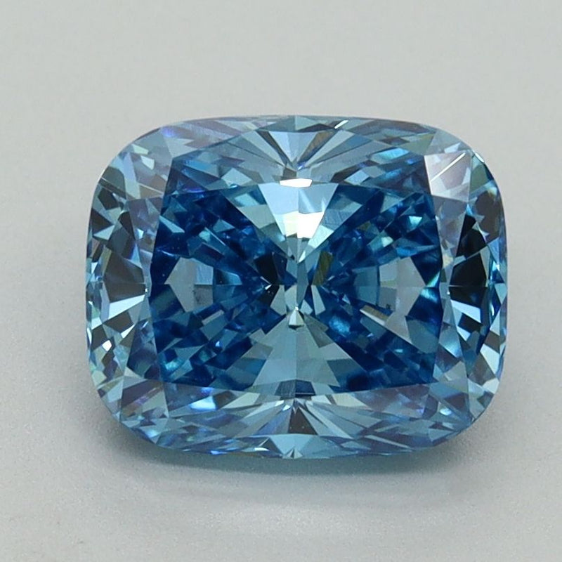 Cushion brilliant 2.07ct Fancy Vivid Blue VS1 IGI #LG656415025