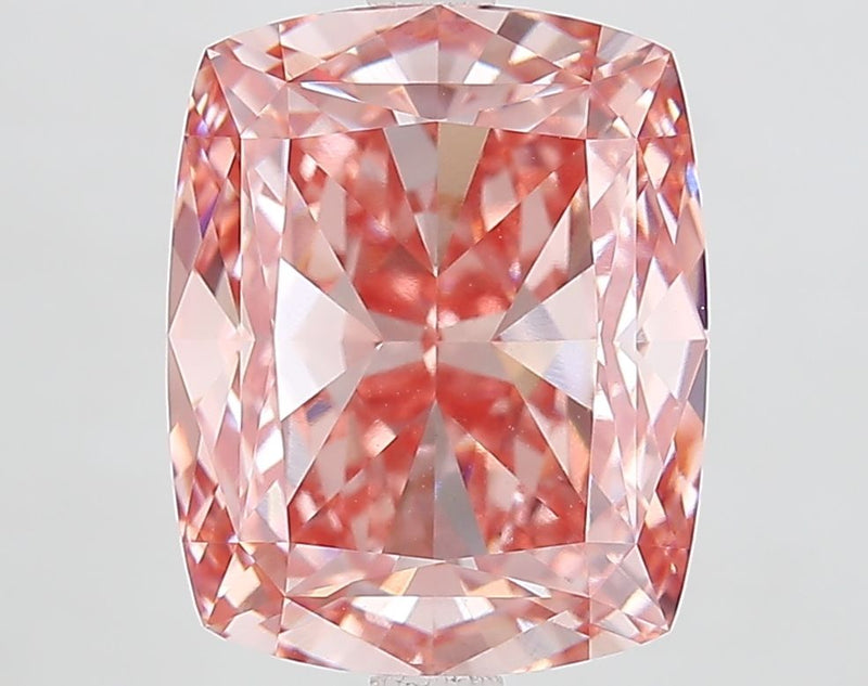 Cushion modified 6.11ct Fancy Intense Pink VVS1 IGI #LG771627809