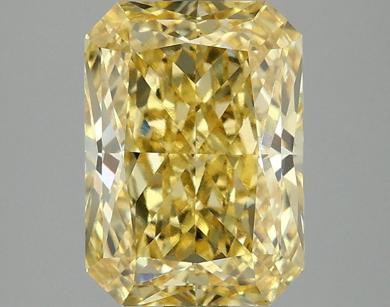 Radiant 3.1ct Fancy Vivid Yellow VS1 IGI #LG669479299