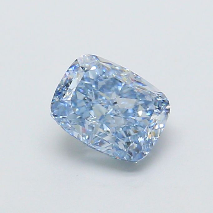 Cushion modified 1.25ct Fancy Intense Blue IF IGI #LG700518417