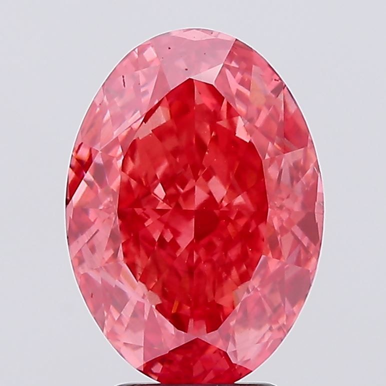 Oval 4.82ct Fancy Vivid Pink VS2 IGI #LG681553689