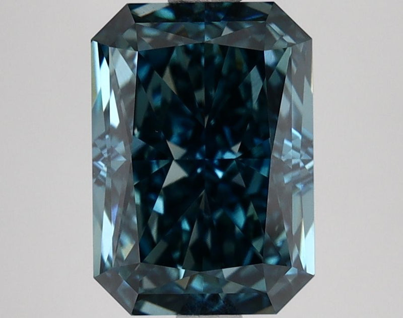 Radiant 3.08ct Fancy Vivid Blue VVS2 IGI #LG652497702