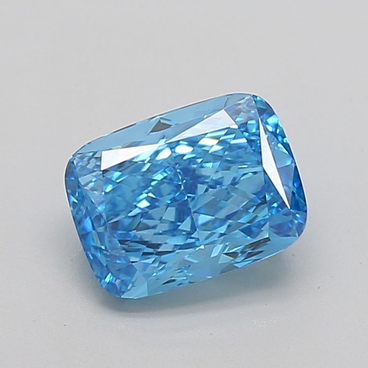 Cushion modified 2.2ct Fancy Vivid Blue VVS2 IGI #LG710521506