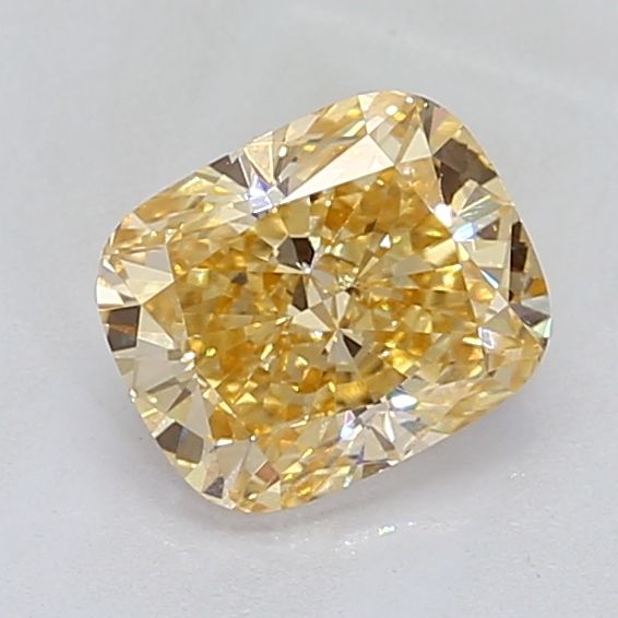Cushion modified 1.91ct Fancy Intense Brownish Yellow VVS2 IGI #LG680505959