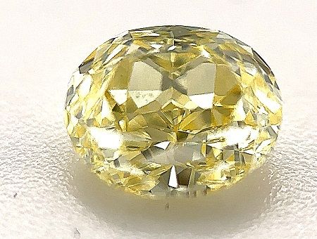 Oval 0.64ct Fancy Yellow IF GIA #15651169