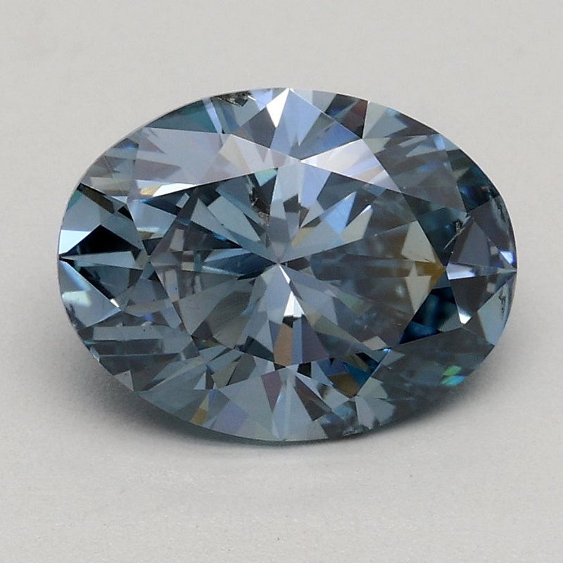 Oval 1.5ct Fancy Intense Blue SI2 IGI #LG470134485