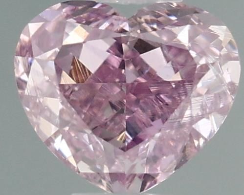 Heart 0.25ct Fancy Intense Purple Pink SI2 GIA #3425297756