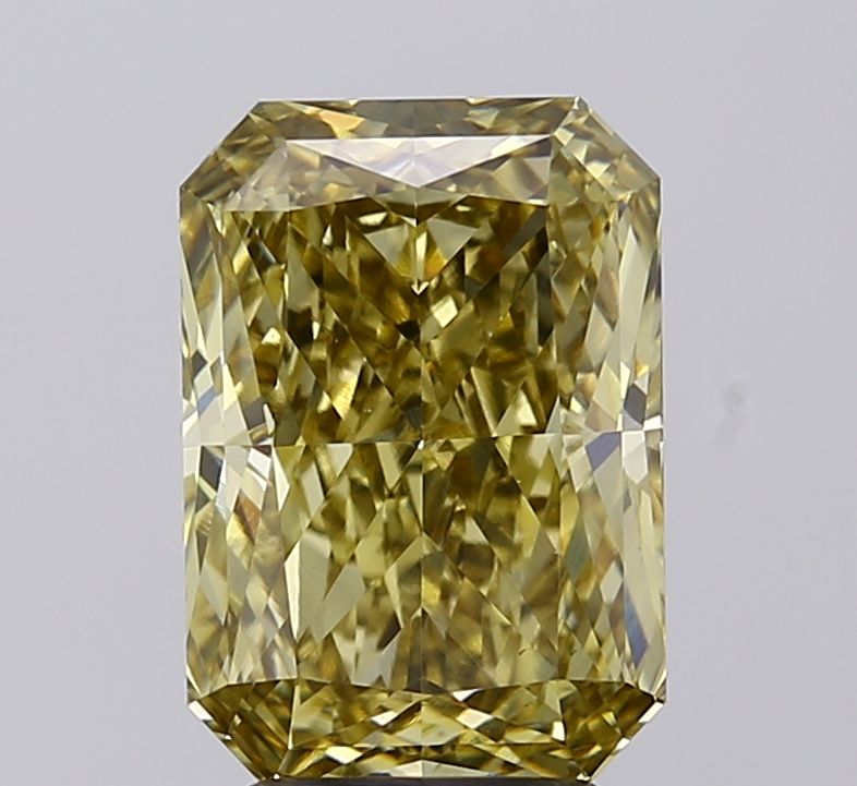 Radiant 3.87ct Fancy Intense Yellow VS1 IGI #LG768698866