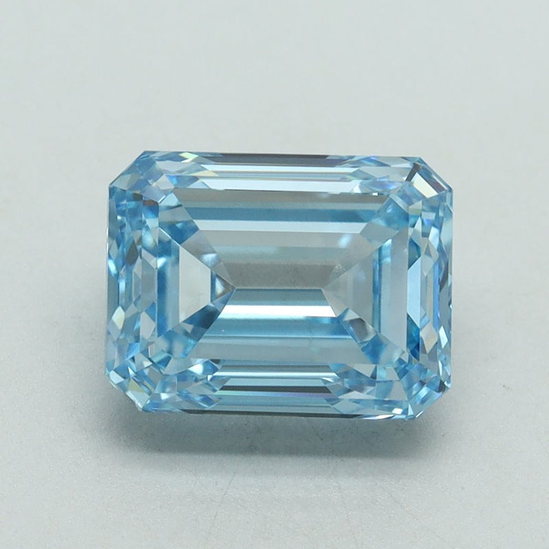 Emerald 3.01ct Fancy Intense Blue VS1 IGI #LG533298112
