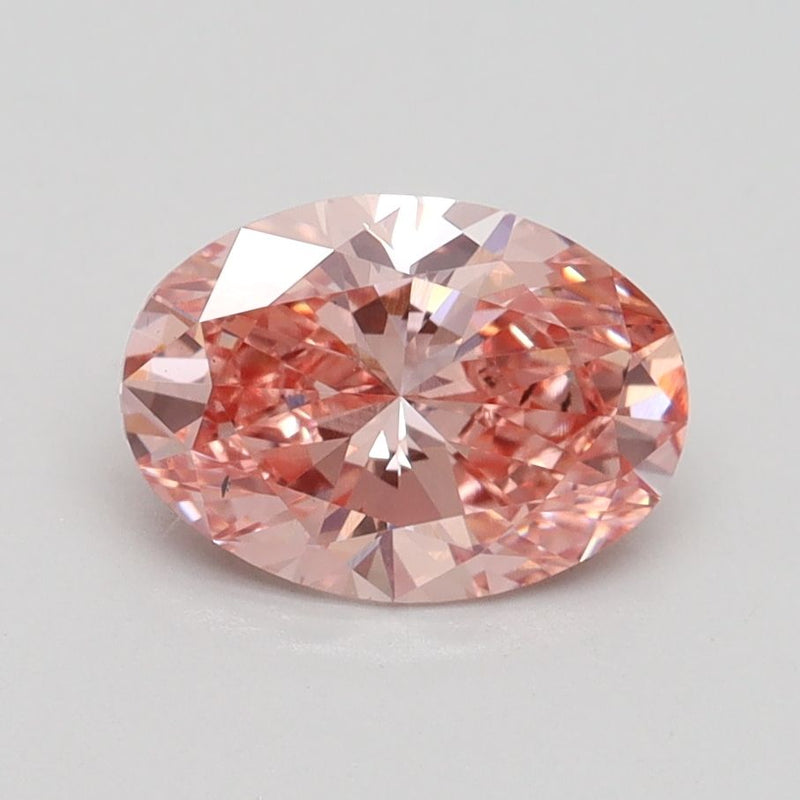 Oval 1.34ct Fancy Intense Pink VS2 IGI #LG532243448