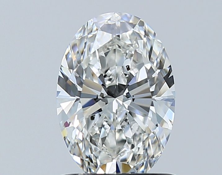 Oval 1.01ct F SI1 GIA #1232881438