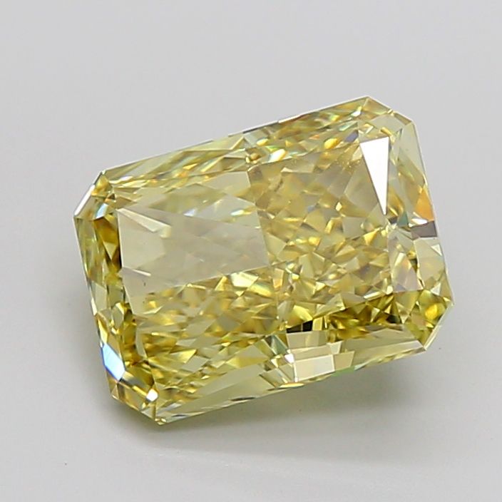 Radiant 5.58ct Fancy Intense Yellow VS1 IGI #LG633435084