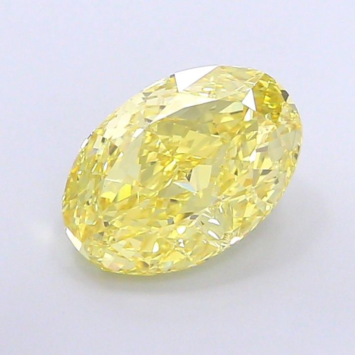 Oval 4.64ct Fancy Intense Yellow VVS2 IGI #LG700517503