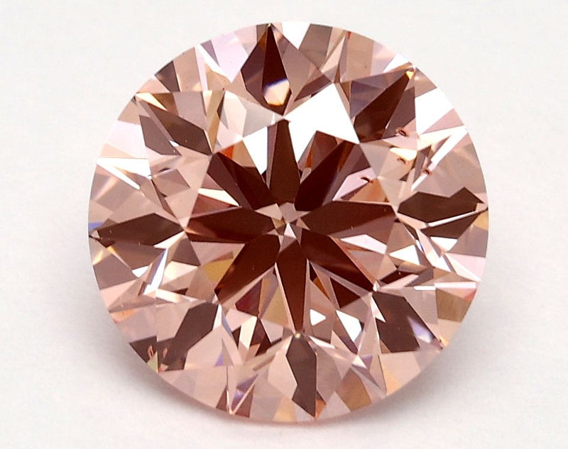 Round 2ct Fancy Vivid Pink SI1 IGI #LG529285457