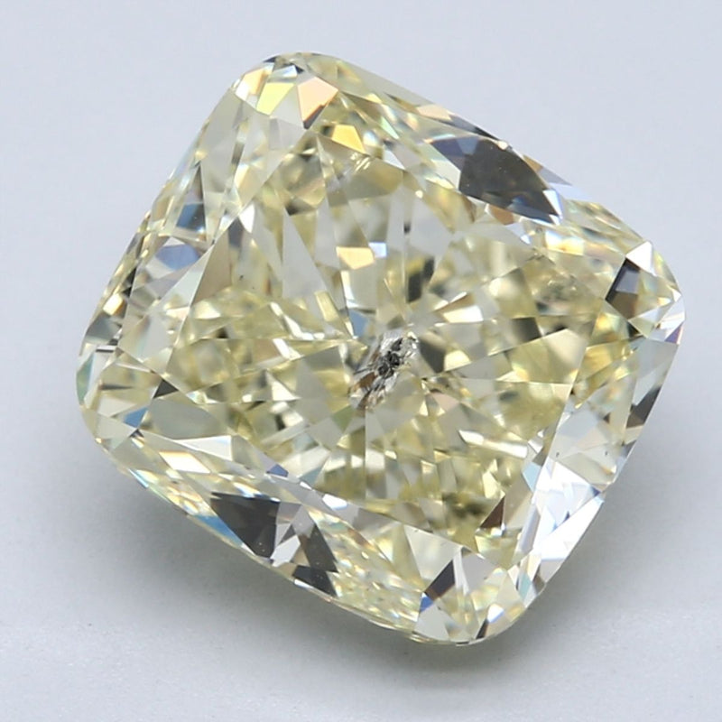 Cushion brilliant 7.2ct Fancy Yellow  GIA #2155711295