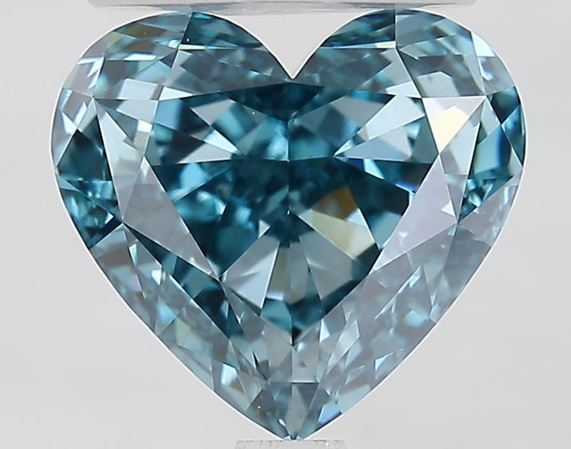 Heart 3.02ct Fancy Vivid Blue VVS2 IGI #LG674550491