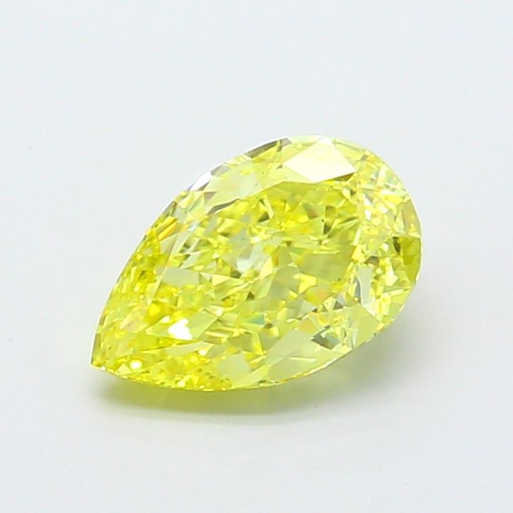 Pear 1.64ct Fancy Intense Yellow VVS2 IGI #LG707556664