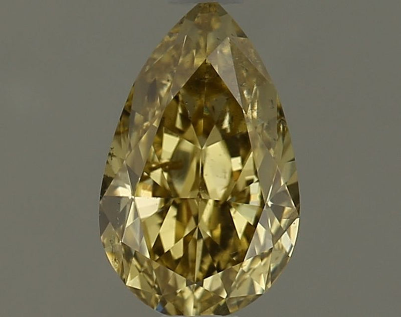 Pear 0.73ct Fancy Deep Yellow SI2 GIA #1523968103