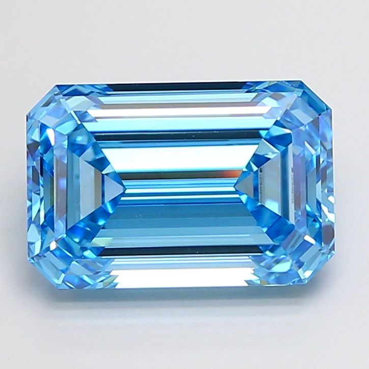Emerald 3.27ct Fancy Vivid Blue VVS2 IGI #LG784691700