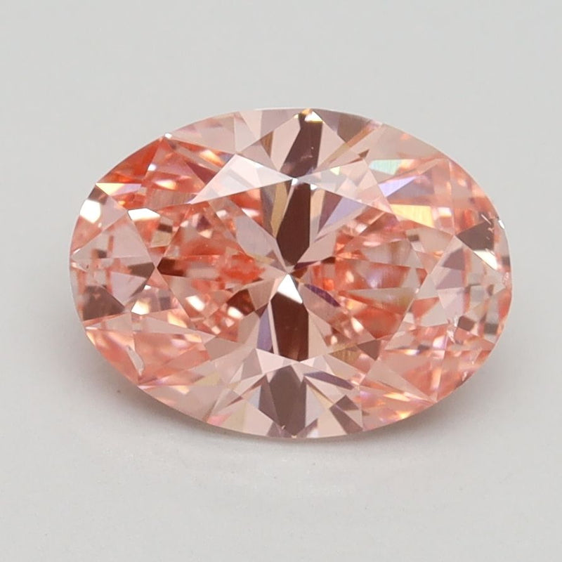 Oval 1.9ct Fancy Vivid Pink SI1 IGI #LG532242916