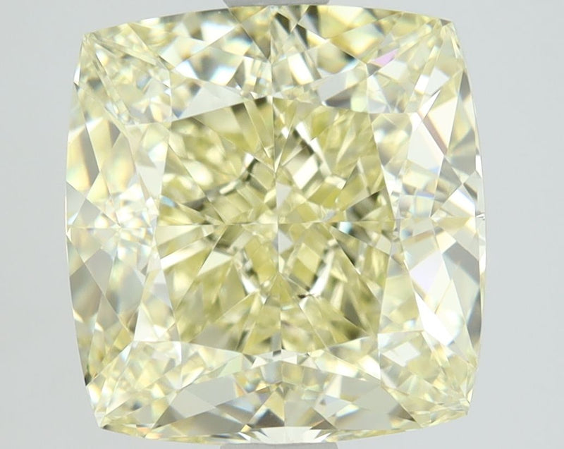 Cushion brilliant 3ct Fancy Light  Yellow VS2 GIA #2416313572