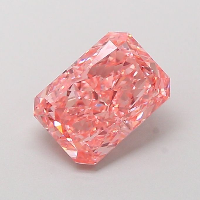 Radiant 2.01ct Fancy Vivid Pink VVS2 IGI #LG700518575