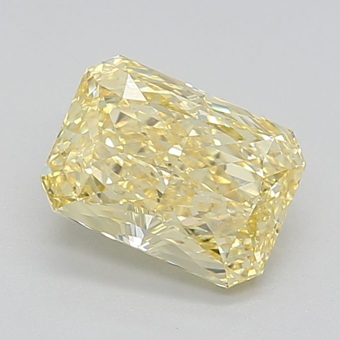 Radiant 2.14ct Fancy Vivid Yellow VS1 IGI #LG630432414