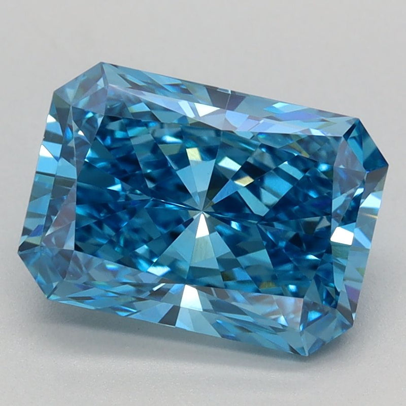 Radiant 2.21ct Fancy Vivid Blue VS1 IGI #LG666441845