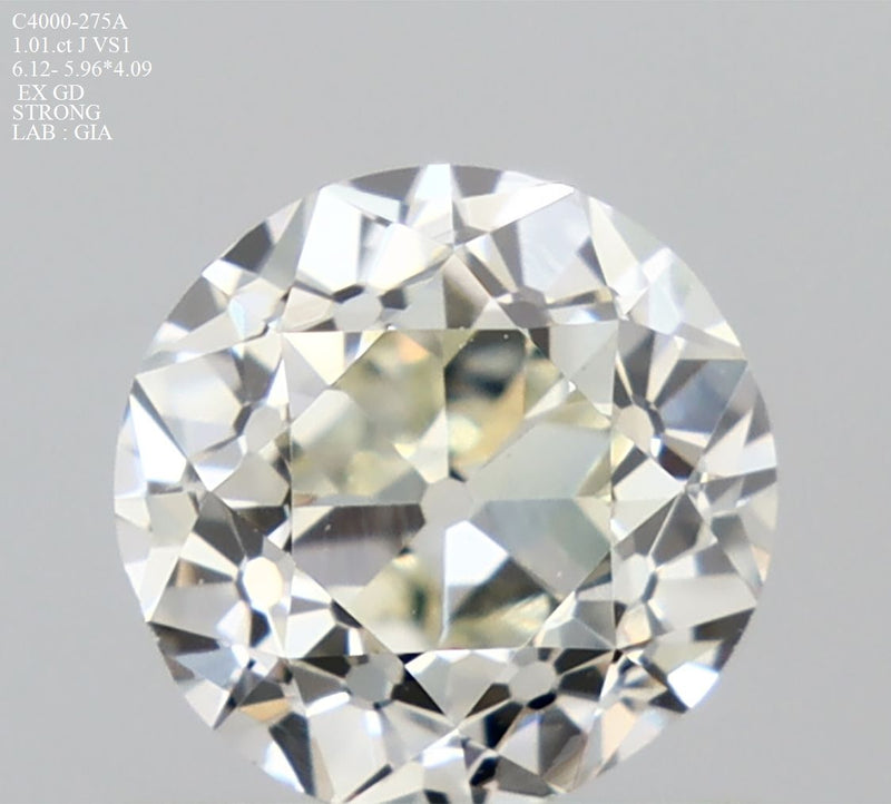 European cut 1.01ct J VS1 GIA #5446092678