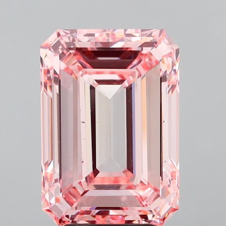 Emerald 5.01ct Fancy Intense Pink VS2 IGI #LG640414964