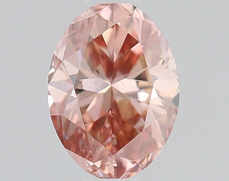 Oval 0.59ct Fancy Pink I1 GIA #1182967293