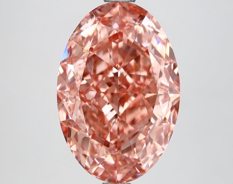 Oval 4.51ct Fancy Vivid Pink VS1 IGI #LG651470466