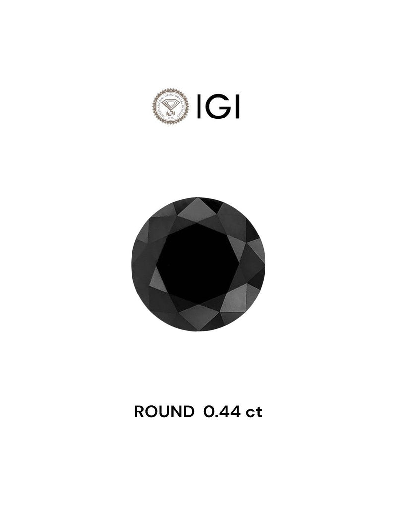 Round 0.44ct Black  IGI #654440867