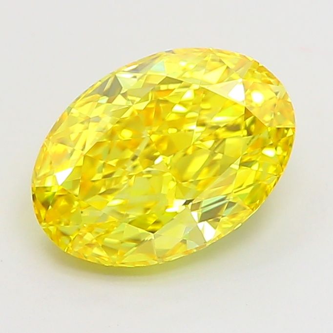 Oval 2.01ct Fancy Vivid Yellow IF IGI #LG770644070