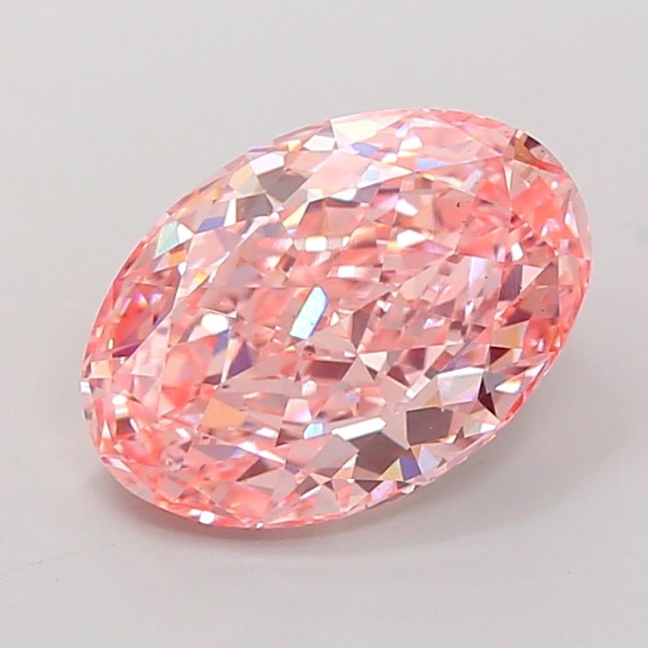 Oval 4.57ct Fancy Vivid Pink VS2 IGI #LG739505024