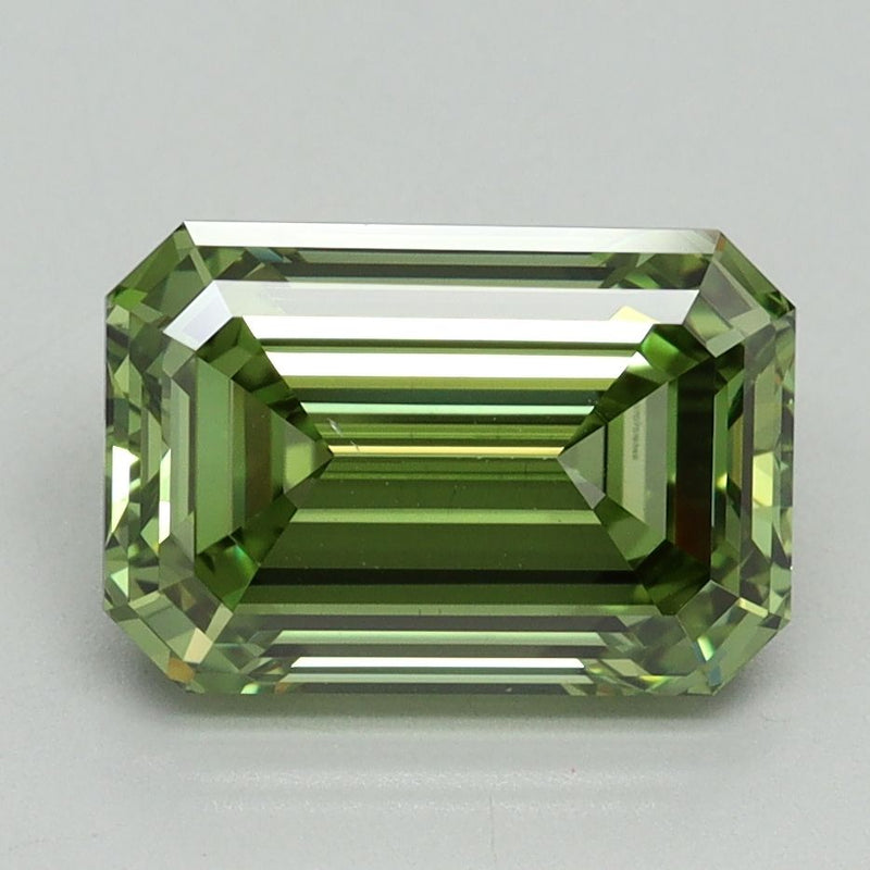 Emerald 3.04ct Fancy Vivid Green VS1 IGI #LG707519349