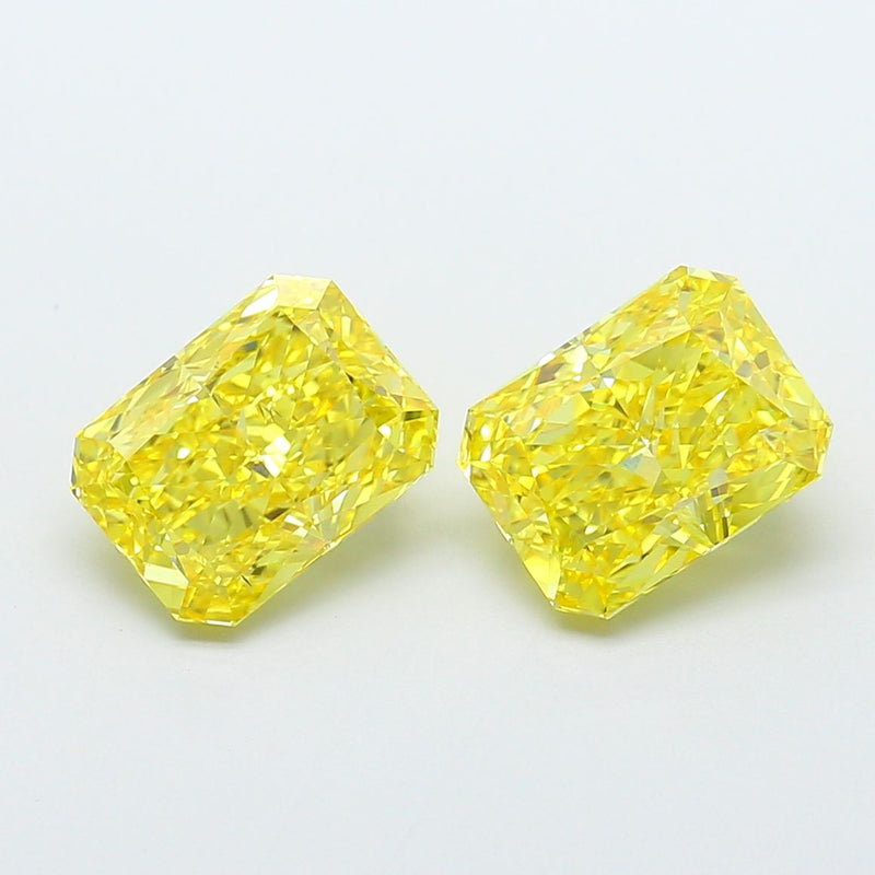 Radiant 2.51ct Fancy Vivid Yellow VVS2 IGI #LG786685801
