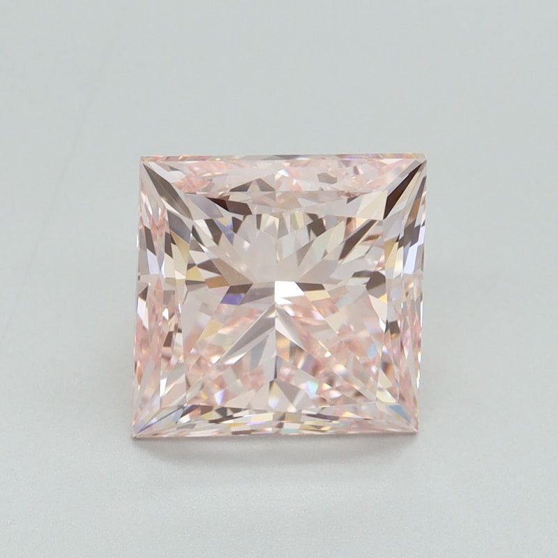 Princess 3.79ct Fancy Intense Pink VS1 IGI #LG553261564