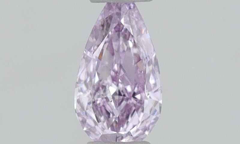 Pear 0.2ct Fancy Intense Pink Purple SI2 GIA #2225505129