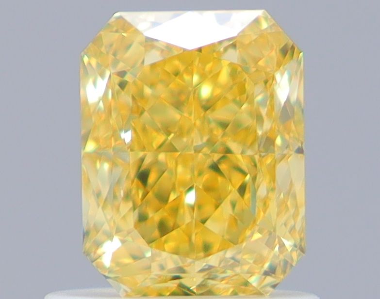 Radiant 1ct Fancy Intense Yellow VS2 GIA #6495036760