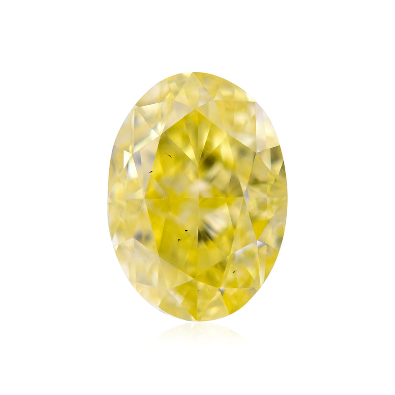 Oval 1.53ct Fancy Intense Yellow VS2 GIA #6175506286