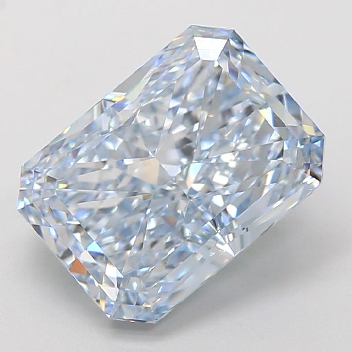 Radiant 3.51ct Fancy Intense Blue VS1 IGI #LG783638299
