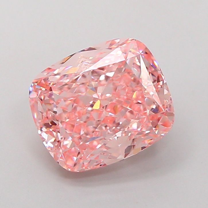Cushion modified 3.09ct Fancy Vivid Pink VS1 IGI #LG720547685