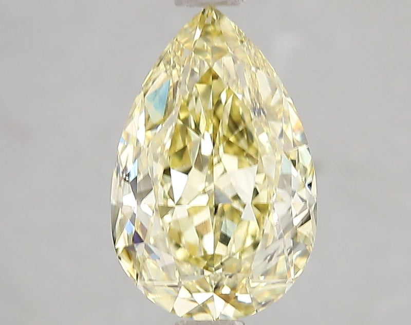 Pear 3.04ct Fancy Intense Yellow SI1 IGI #LG700557524