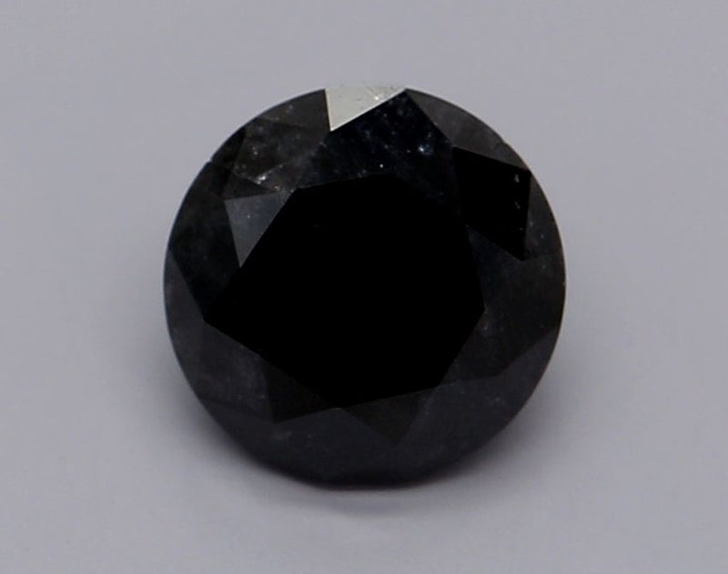 Round 1.08ct Fancy Black  IGI #634461263