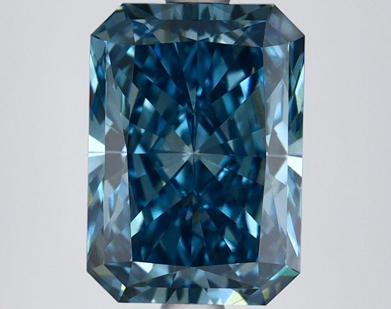 Radiant 2.63ct Fancy Vivid Blue VS1 IGI #LG679513691
