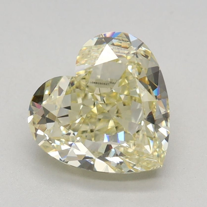 Heart 1.62ct Fancy Light Yellow VS1 IGI #LG682505276