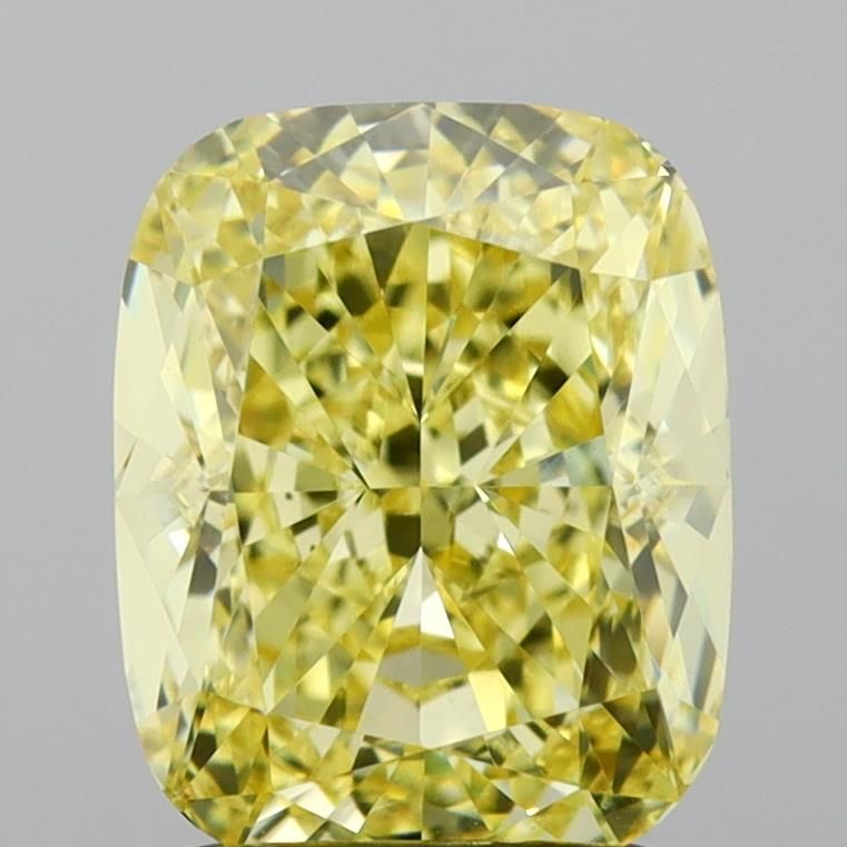 Cushion modified 2.18ct Fancy Intense Yellow VVS2 IGI #LG756520973