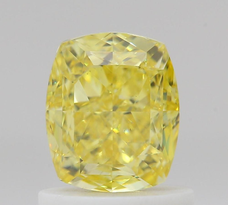 Cushion brilliant 1.01ct Fancy Vivid Yellow VS2 GIA #2497276178